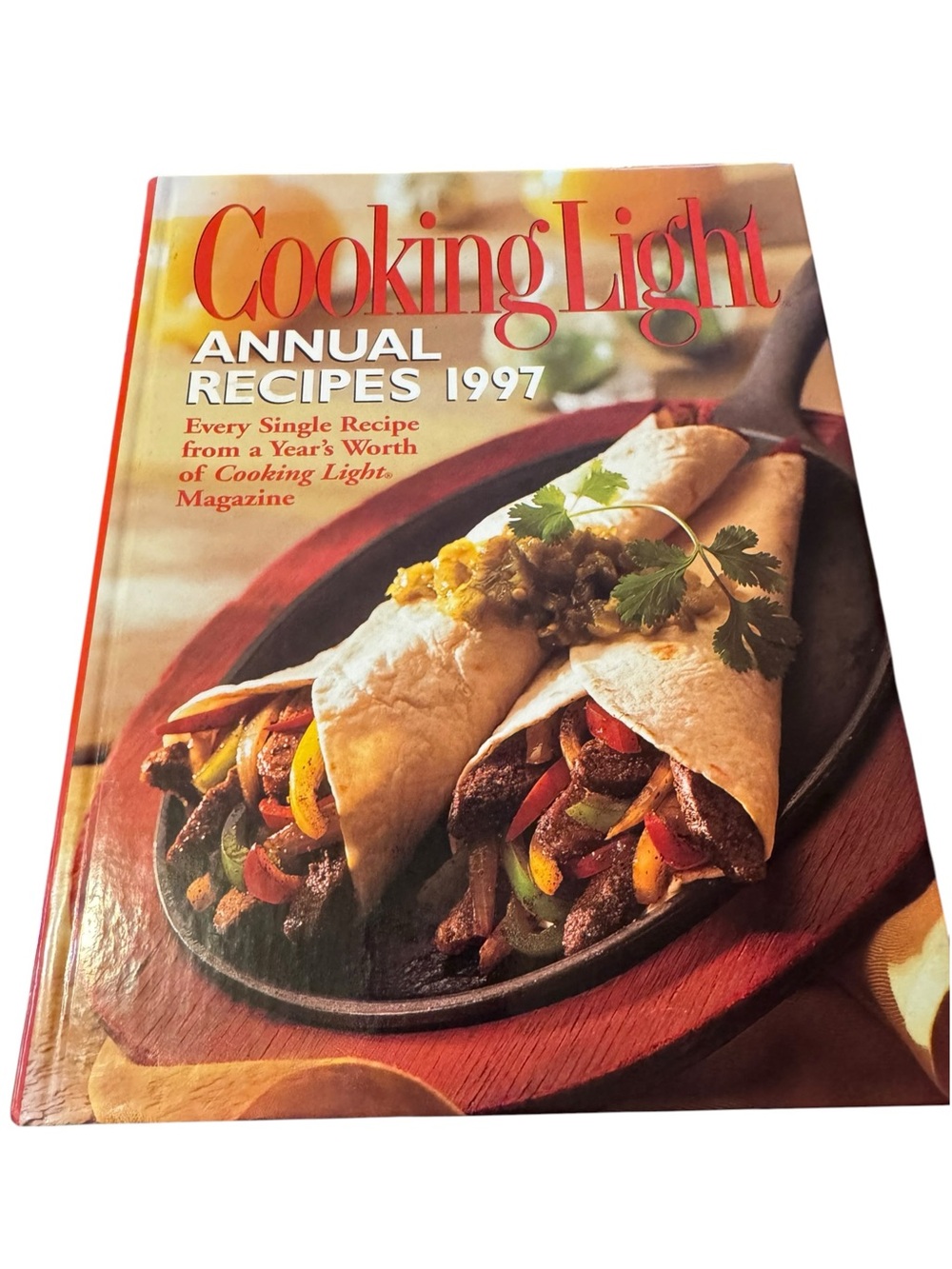 Cooking Light Annual Recipes 1997 Hardcover Cookbook